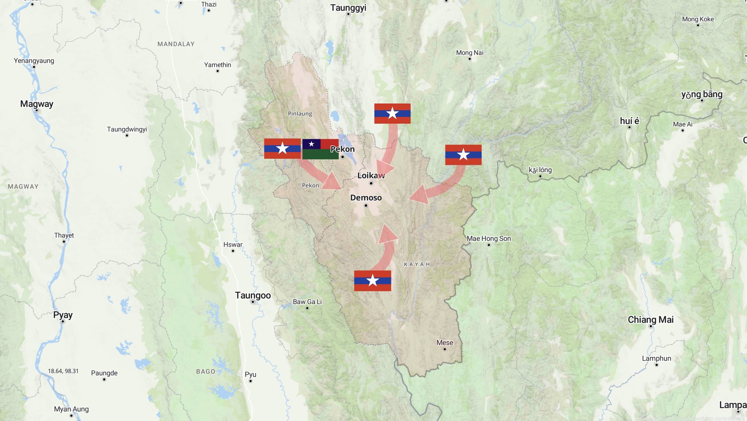 Battle for Kayah is key for Myanmar junta and its opponents