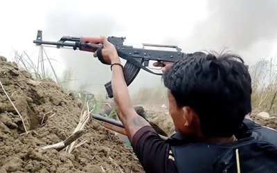 Fighting rages along Myanmar’s transport routes